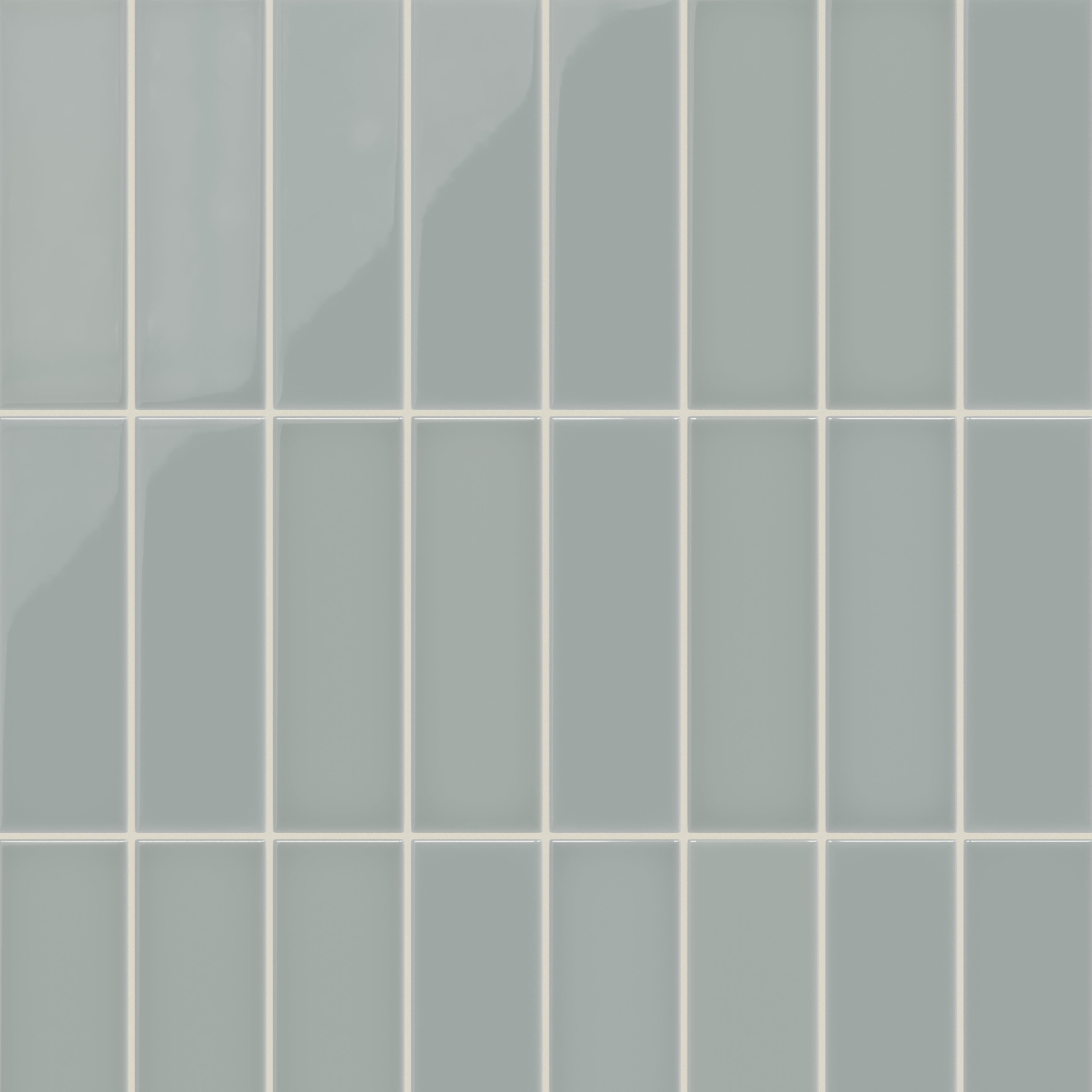 3x9 Natural Press Ceramic Tile in Hood River Gloss - Fireclay Tile