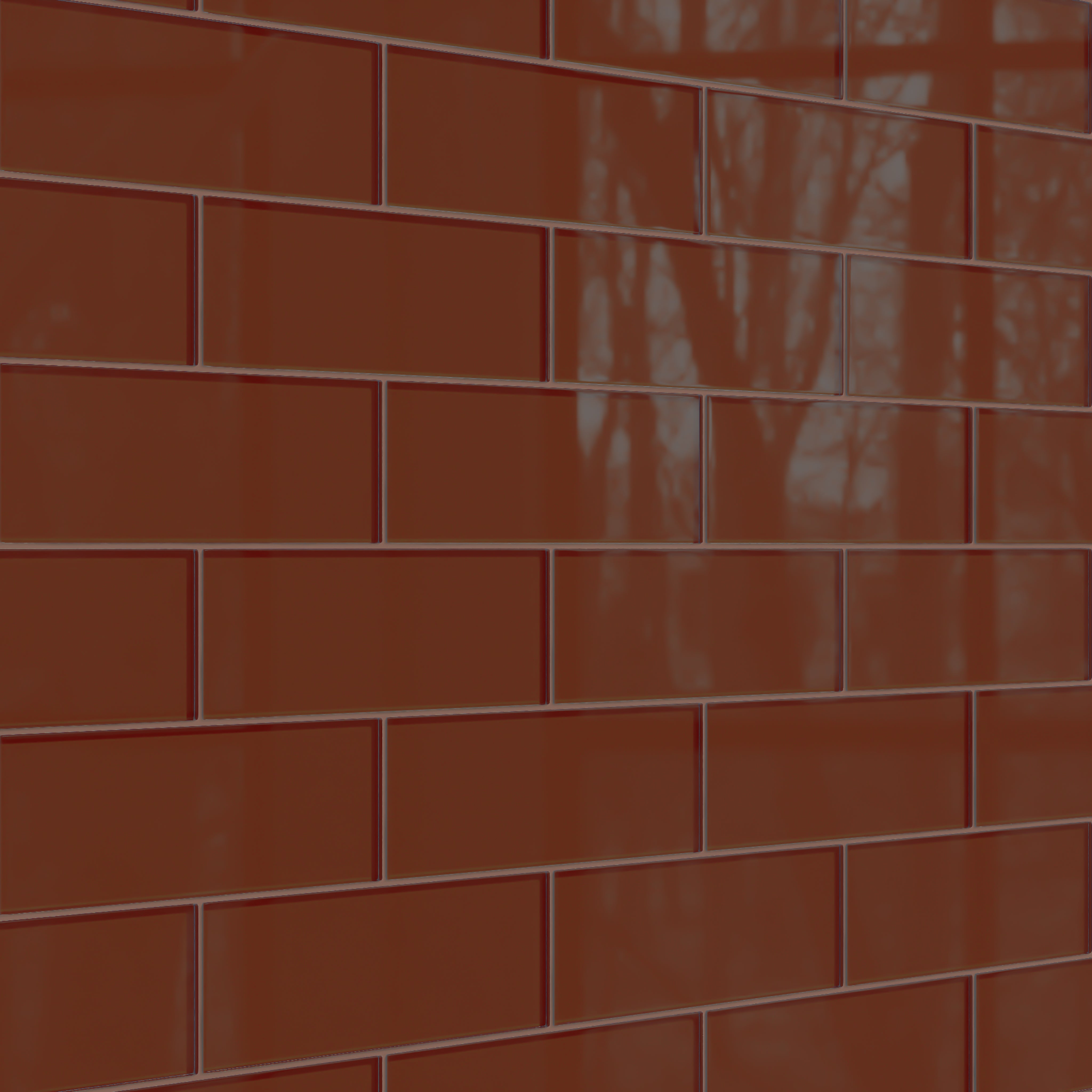 4x12 Glass Tile in Pheasant Gloss