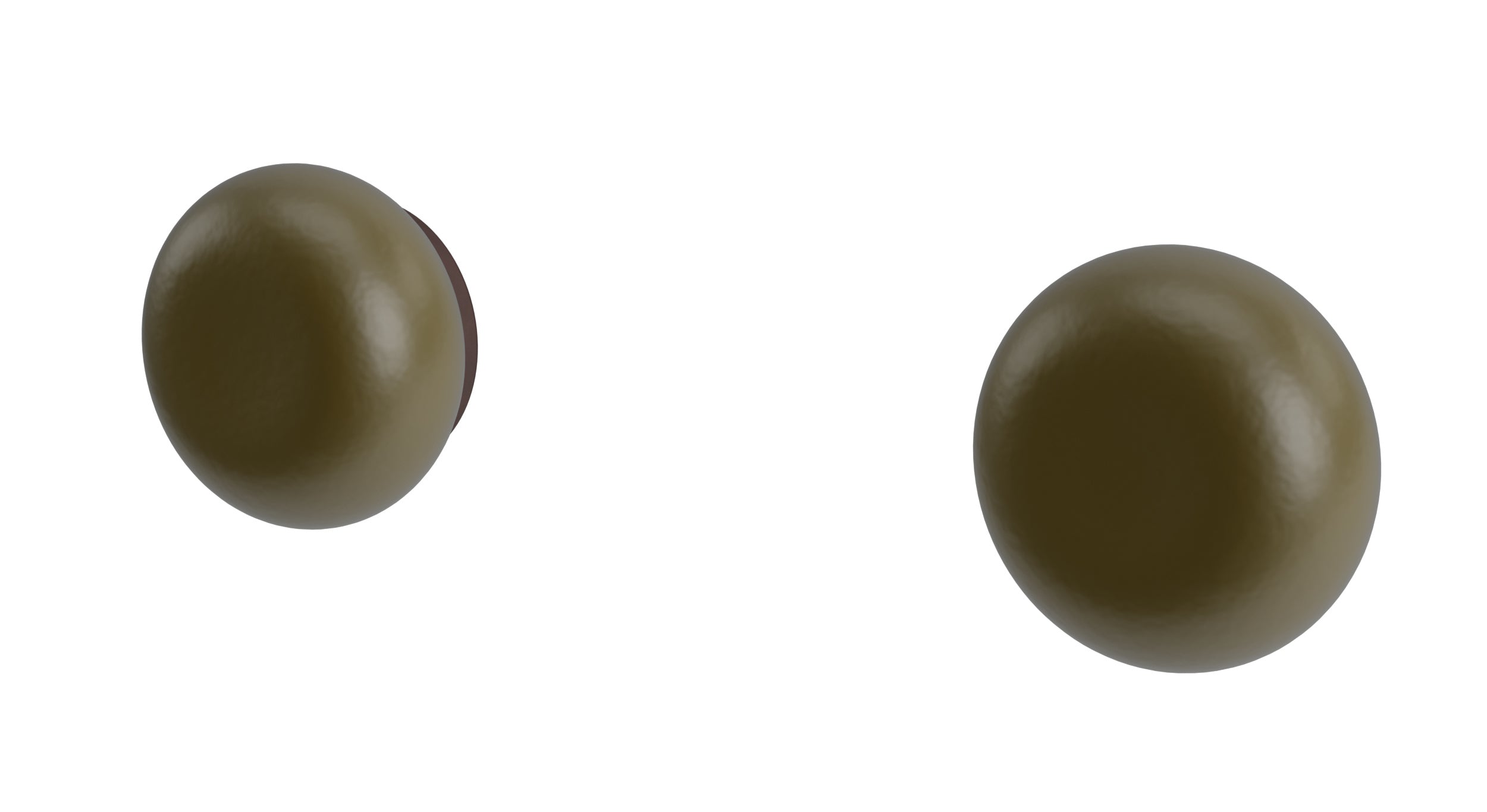 Foundry Two Handle Wall Mount Bath Trim with Pebble Ceramic Knob Handles in Architectural Copper