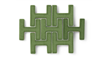 Chaine Homme Original Ceramic Tile in Kelp Gloss