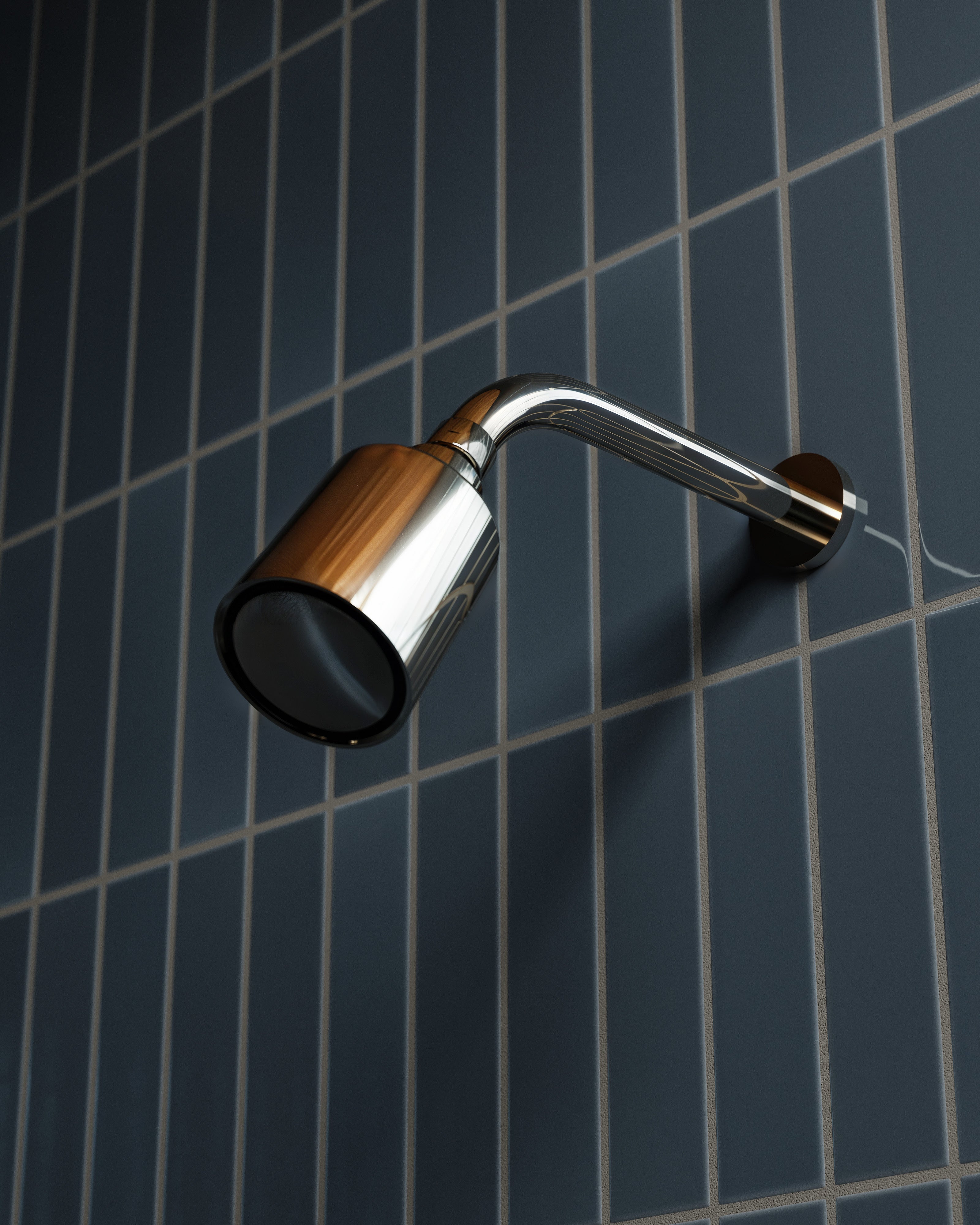 Contour & Foundry Shower Head in Polished Nickel