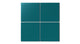 6x6 Natural Press Ceramic Tile in Maya Blue Matte