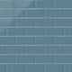 3x6 Natural Press Ceramic Tile in Azurite Gloss