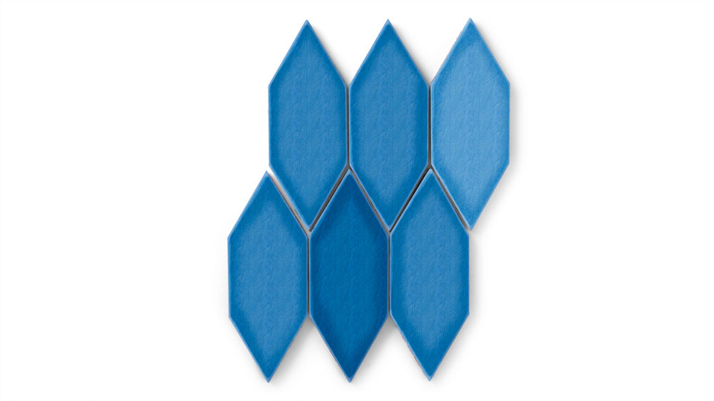 Picket Original Ceramic Tile in Aegean Sea Gloss