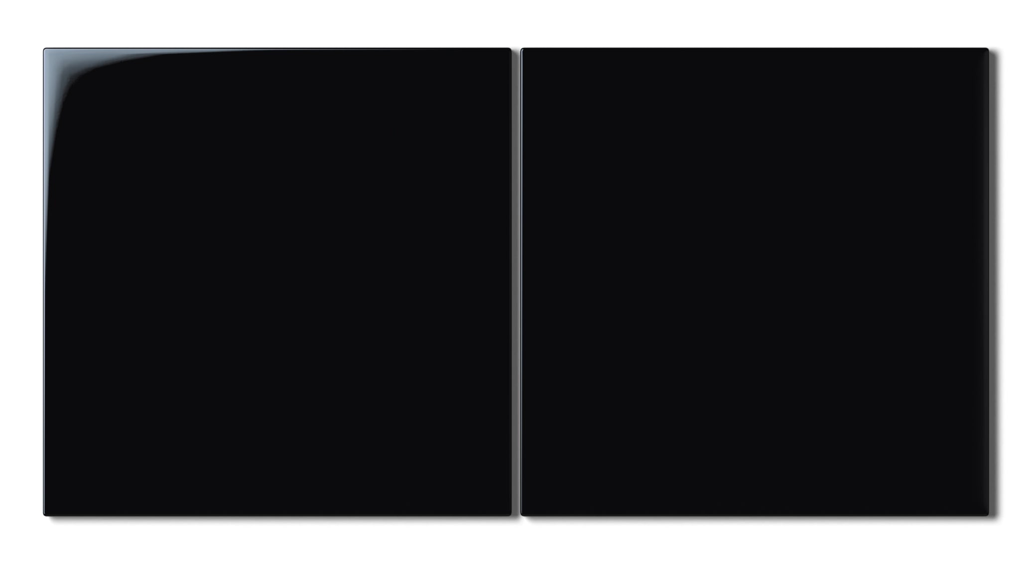 12x12 Natural Press Ceramic Tile in Bone Black Gloss