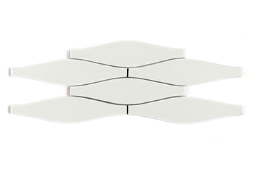 Wave Original Ceramic Tile in Limewash Matte