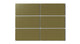 3x6 Natural Press Ceramic Tile in Sap Green Matte