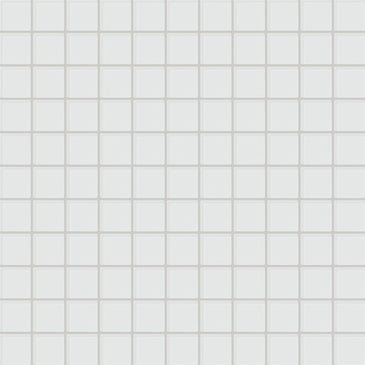 2x2 Straight Set Sheeted Glass Mosaic Tile in Egret Gloss