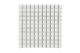 1x1 Straight Set Sheeted Original Ceramic Mosaic Tile in Limewash Matte
