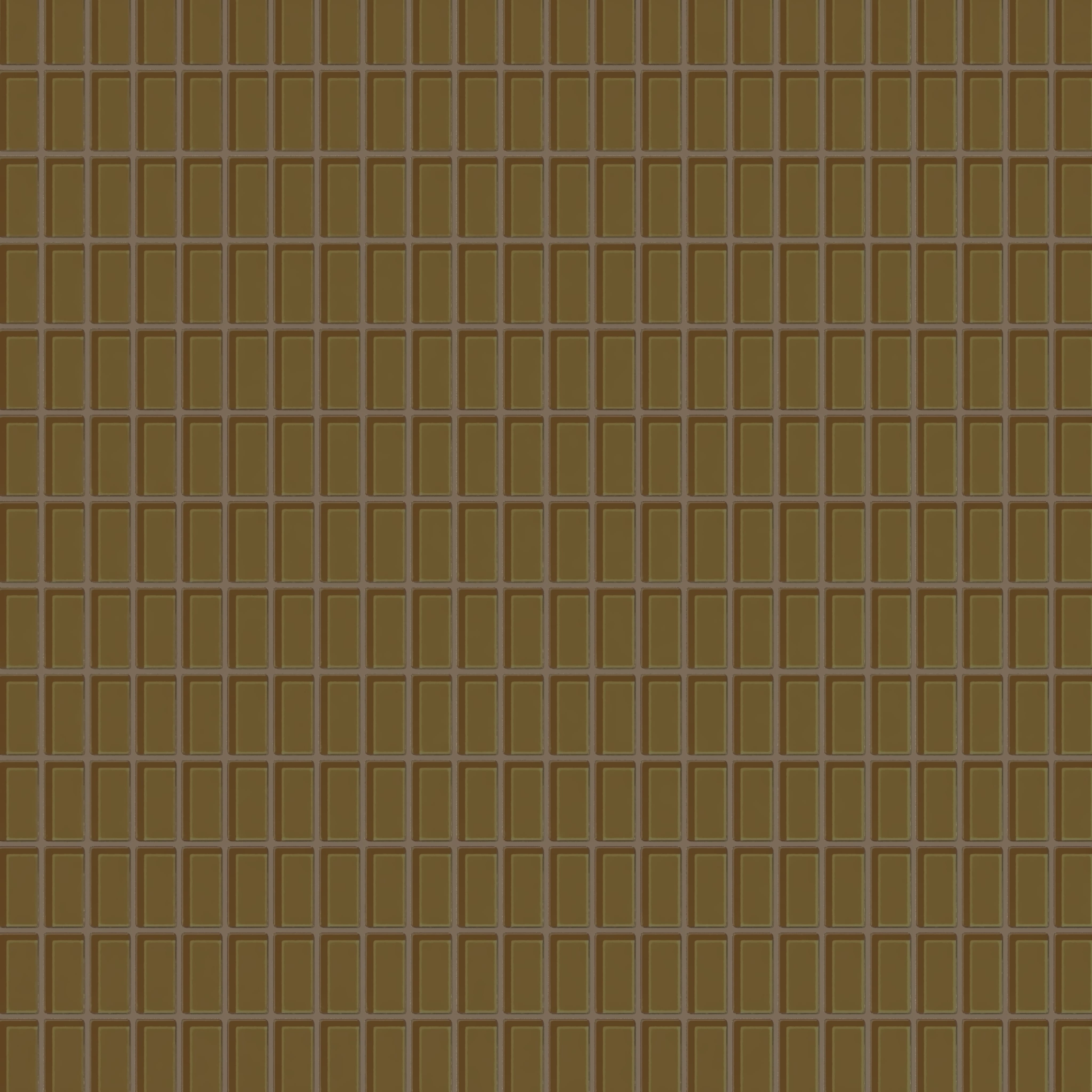 1x2 Straight Set Sheeted Glass Mosaic Tile in Merlin Gloss