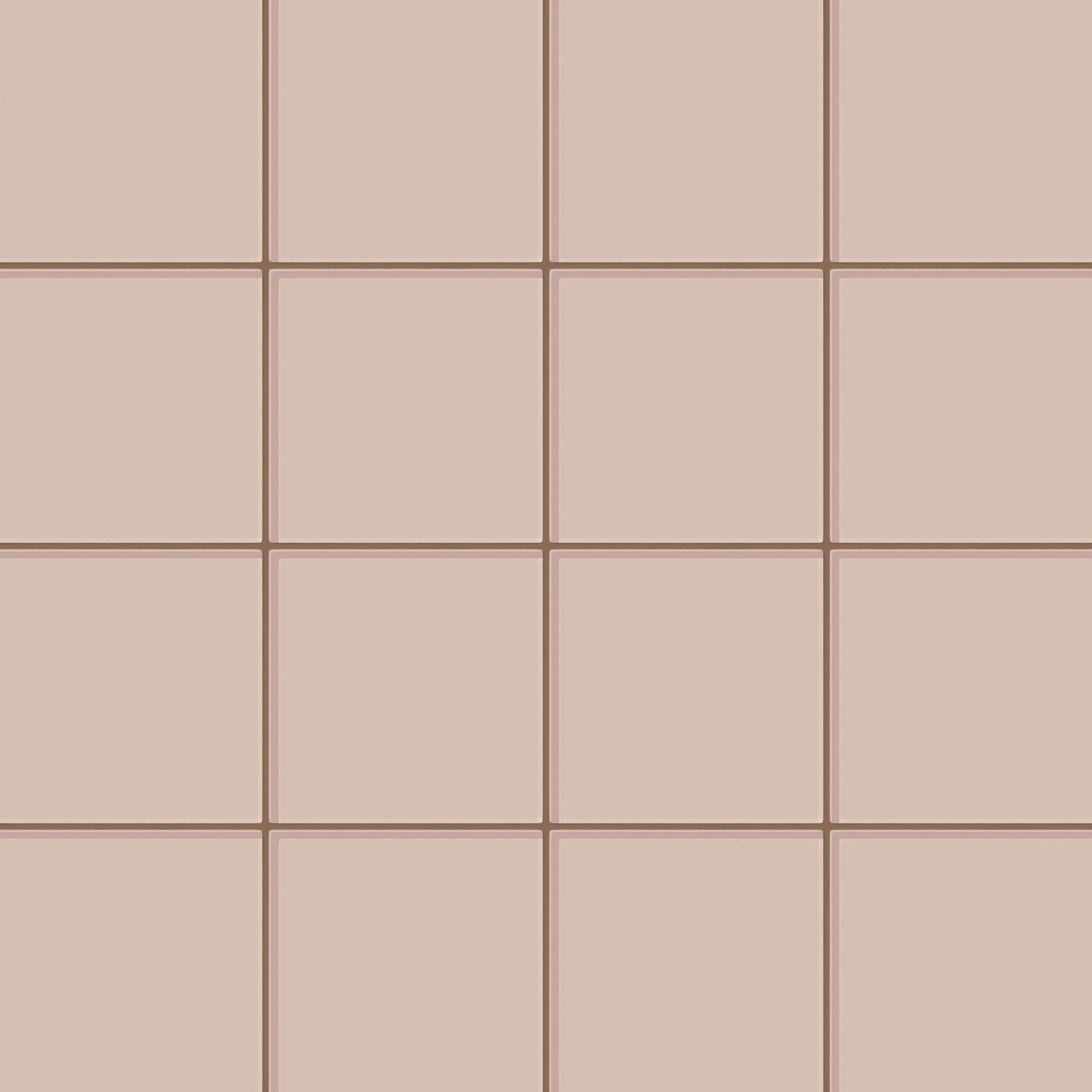 6x6 Glass Tile in Rosy Finch Gloss