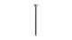 Emerson 12" Straight Shower Arm with Flange in Polished Chrome