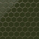 4" Hexagon Original Ceramic Tile in Lone Pine Gloss