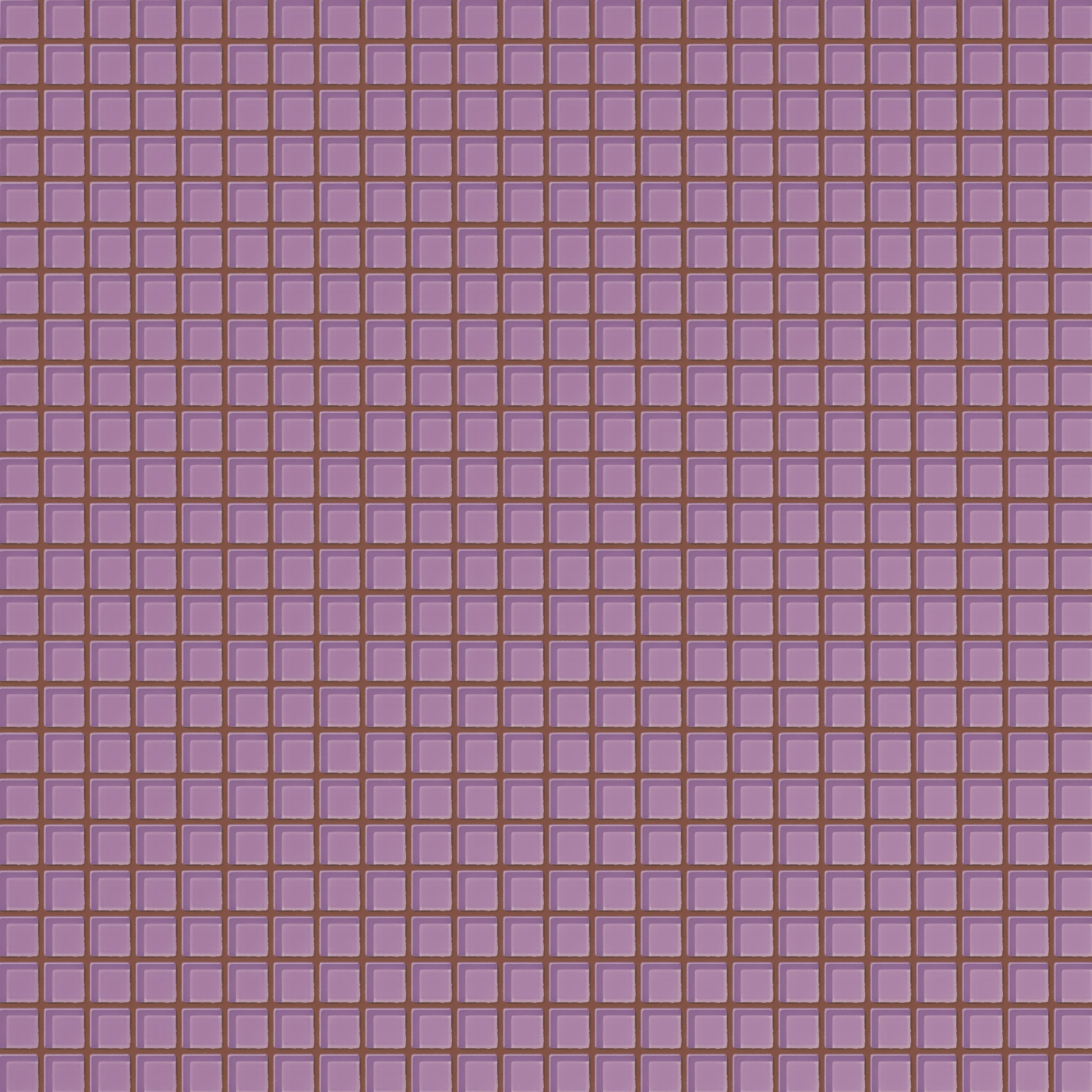 1x1 Straight Set Sheeted Glass Mosaic Tile in Waxbill Gloss