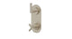 Contour Two Handle Wall Mount Shower Trim with Soft Cross/Soft Lever Handles in Satin Nickel