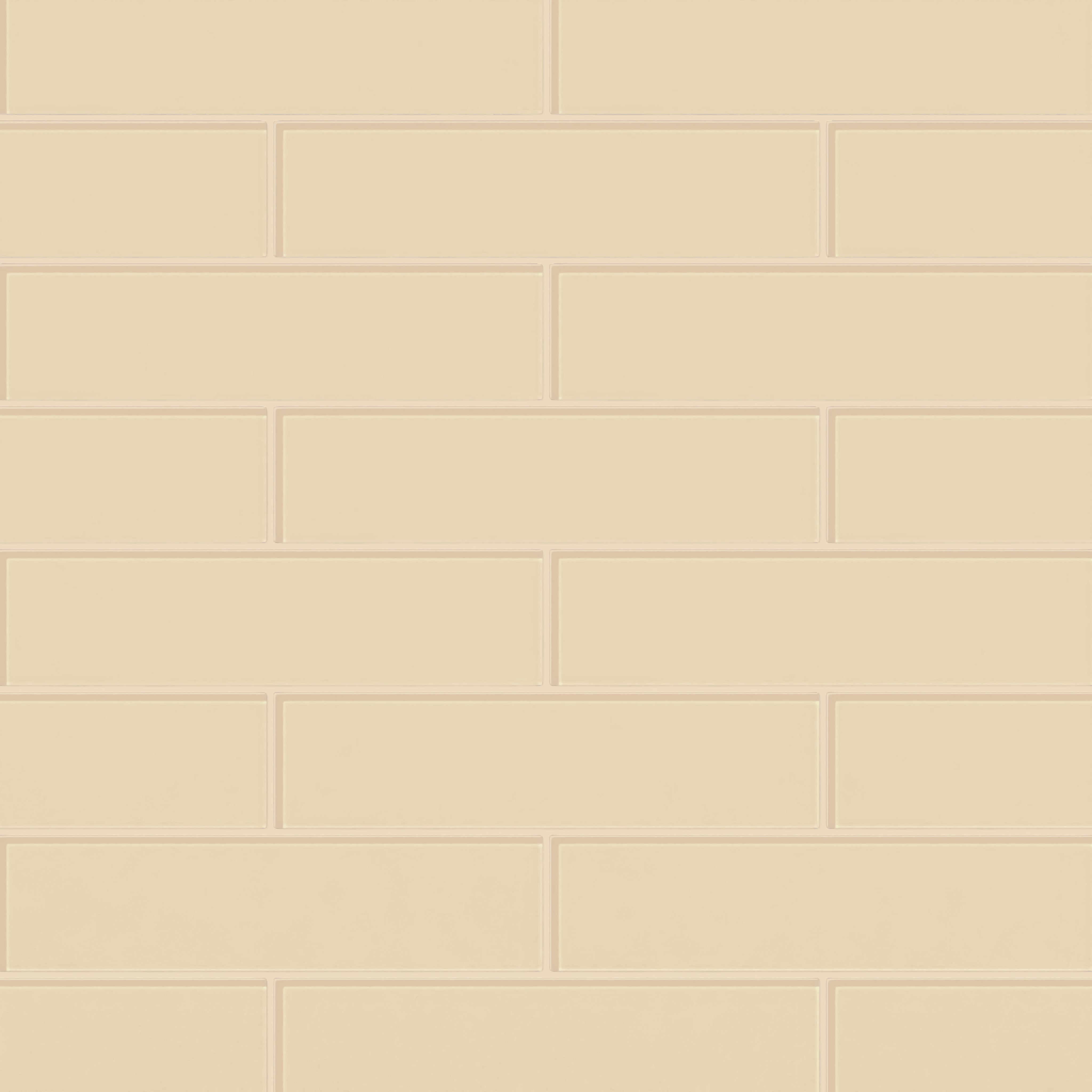 3x12 Glass Tile in Chickadee Gloss