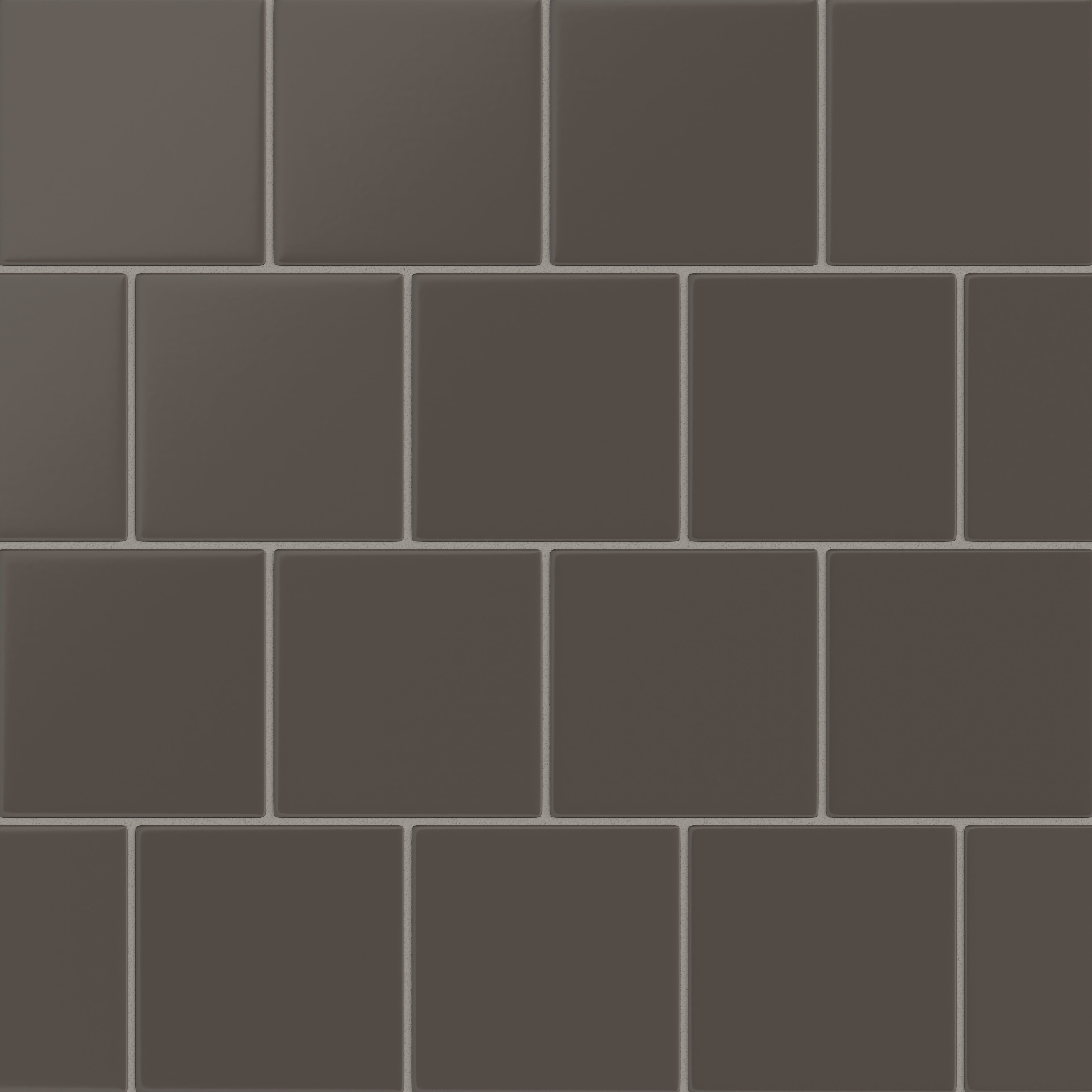 6x6 Original Ceramic Tile in Carbon Matte