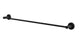 Flatiron Round Towel Bar 30" in Matte Black