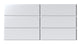 3x9 Natural Press Ceramic Tile in Tin Oxide Matte
