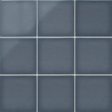 8x8 Original Ceramic Tile in Nautical Gloss