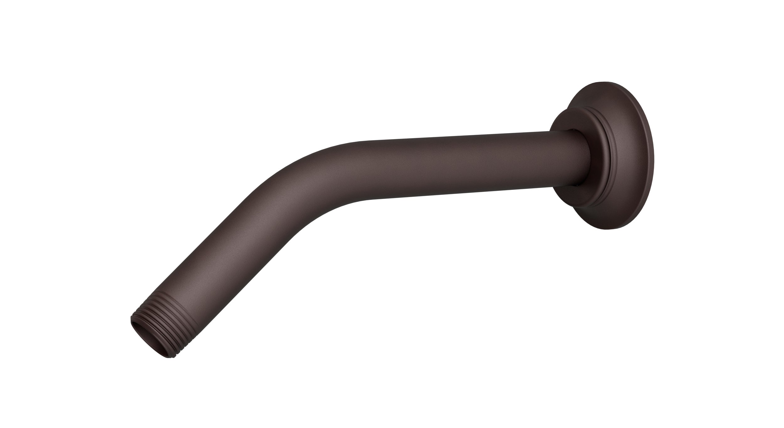 Emerson 45-Degree 8" Shower Arm with Flange in Architectural Copper