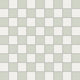 3x3 Checkerboard Sheeted Original Ceramic Tile in Overcast Matte & Calcite Matte
