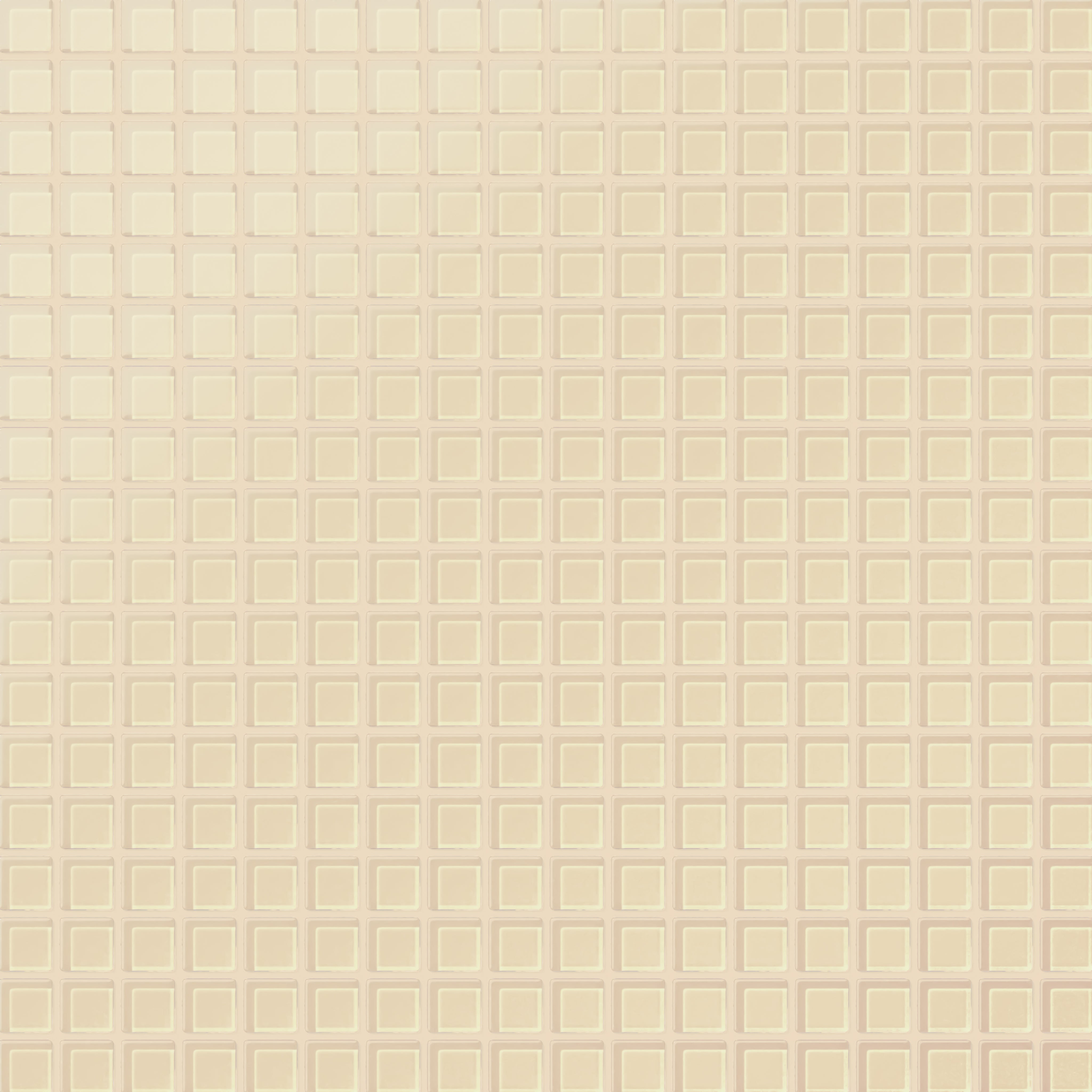 1x1 Straight Set Sheeted Glass Mosaic Tile in Chickadee Matte