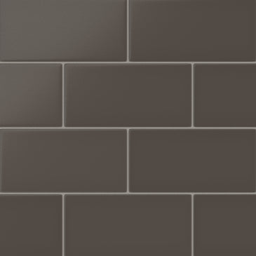 6x12 Original Ceramic Tile in Carbon Matte