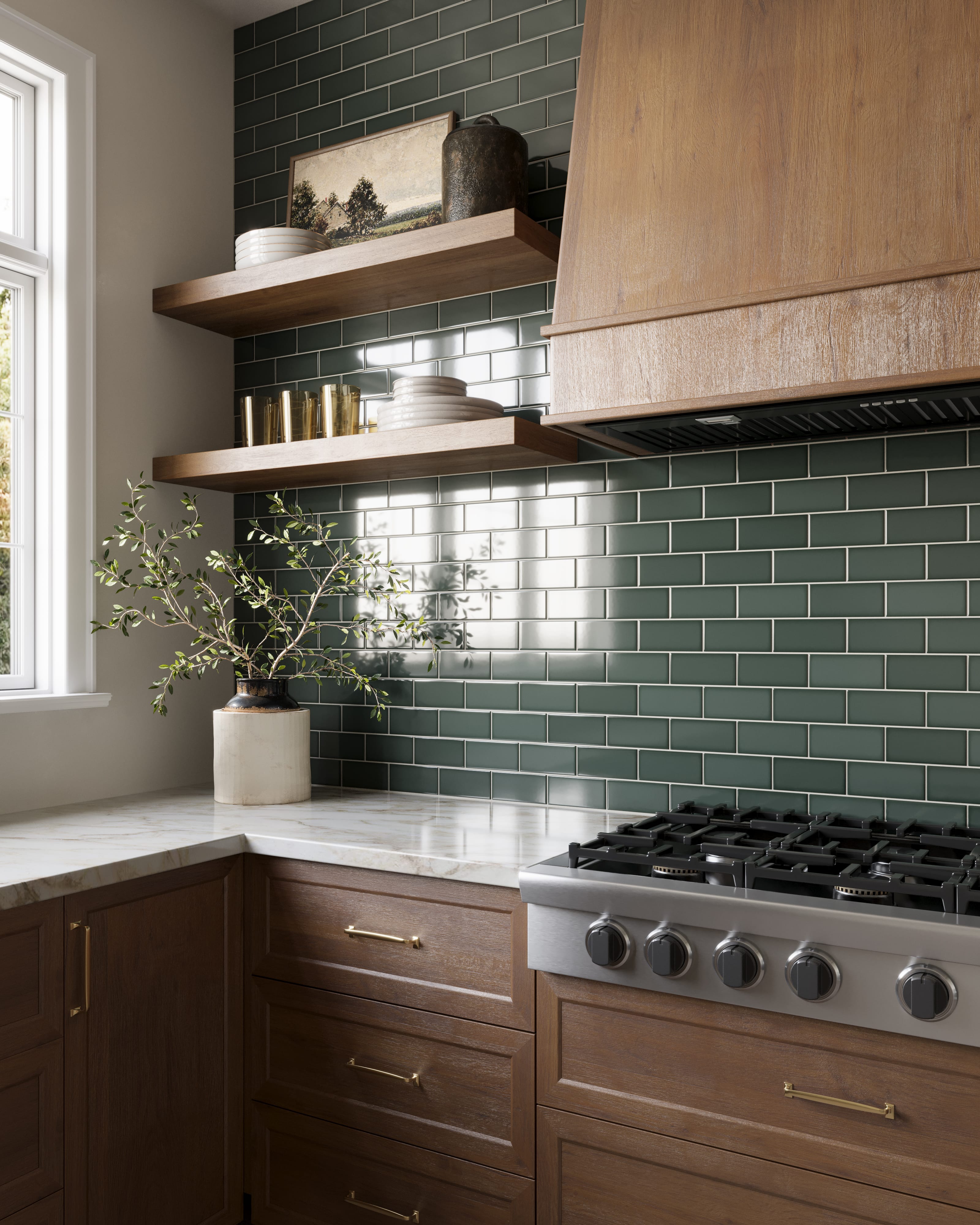 3x6 Original Ceramic Tile in Tempest Gloss