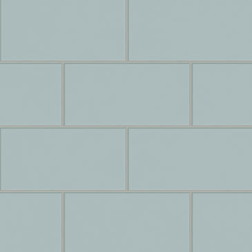 6x12 Glass Tile in Great Blue Heron Gloss