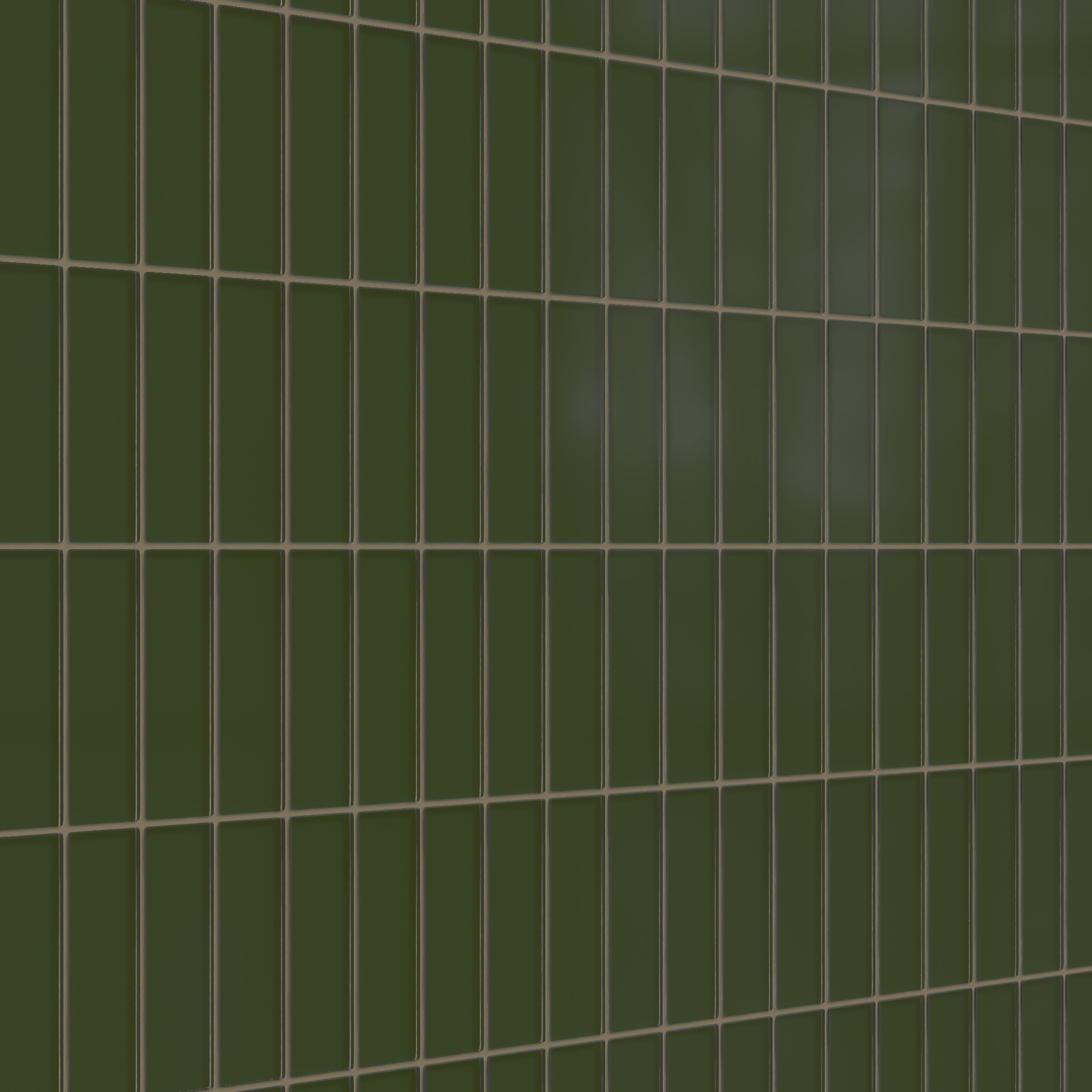 2x6 Glass Tile in Starling Matte