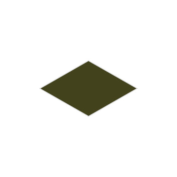 Large Diamond Original Ceramic Tile in Lone Pine Matte