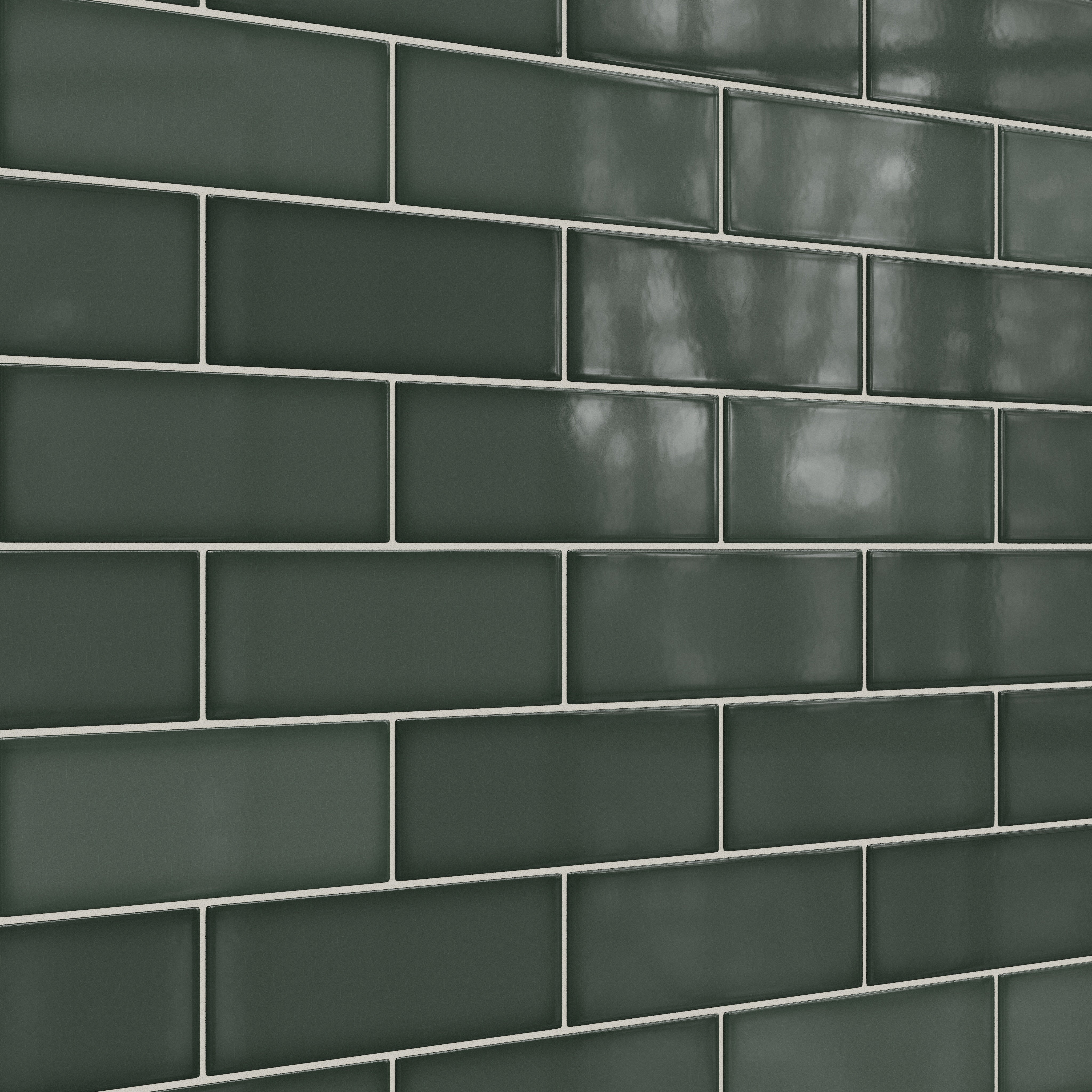 4x12 Original Ceramic Tile in Tempest Gloss
