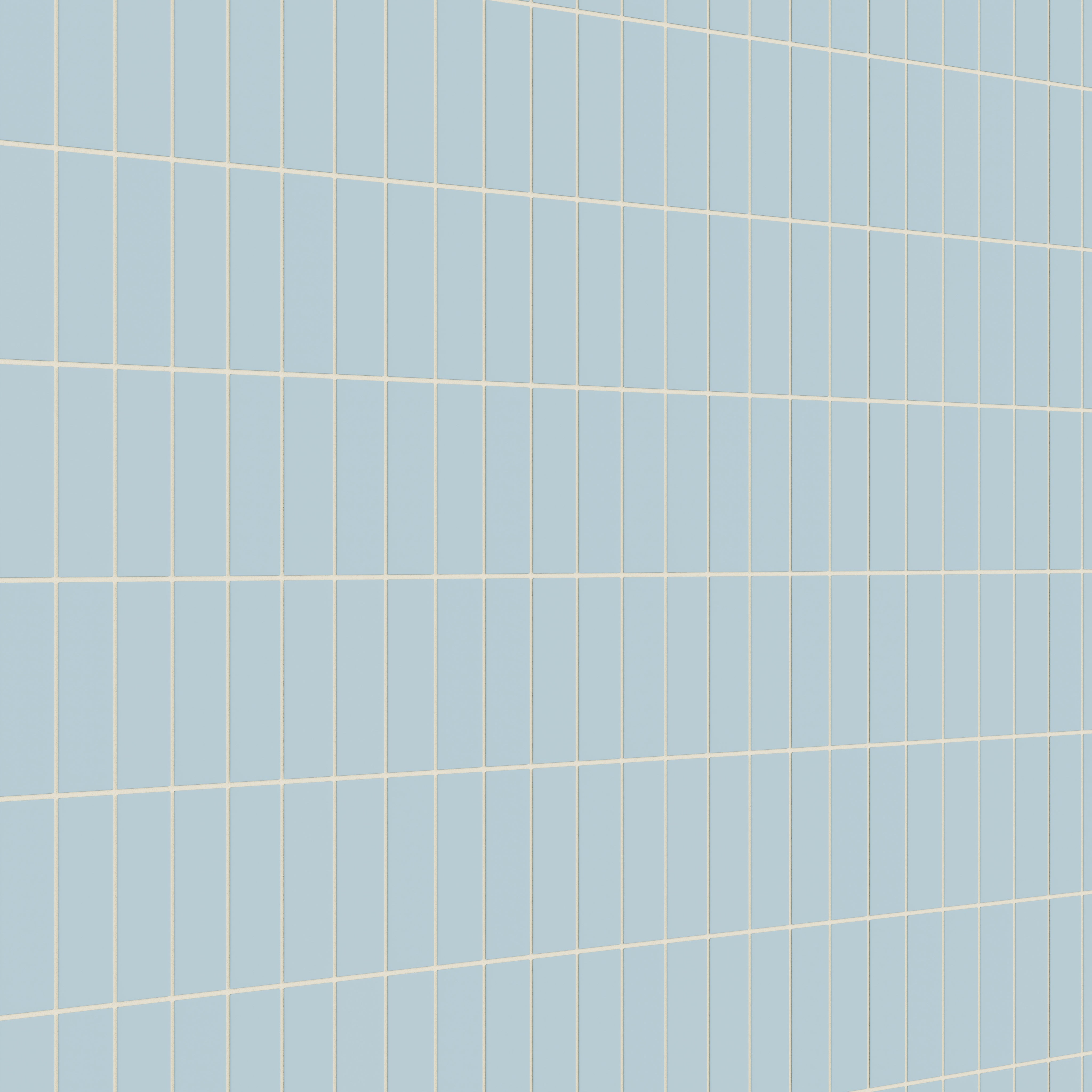 2x6 Natural Press Ceramic Tile in Egyptian Blue Matte