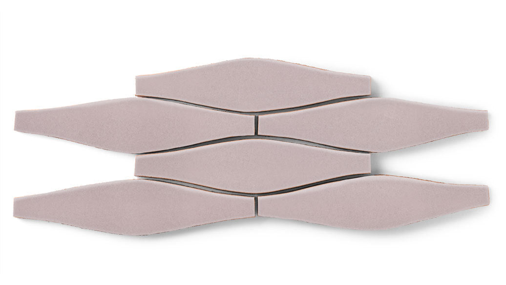 Wave Original Ceramic Tile in Painted Sky Gloss