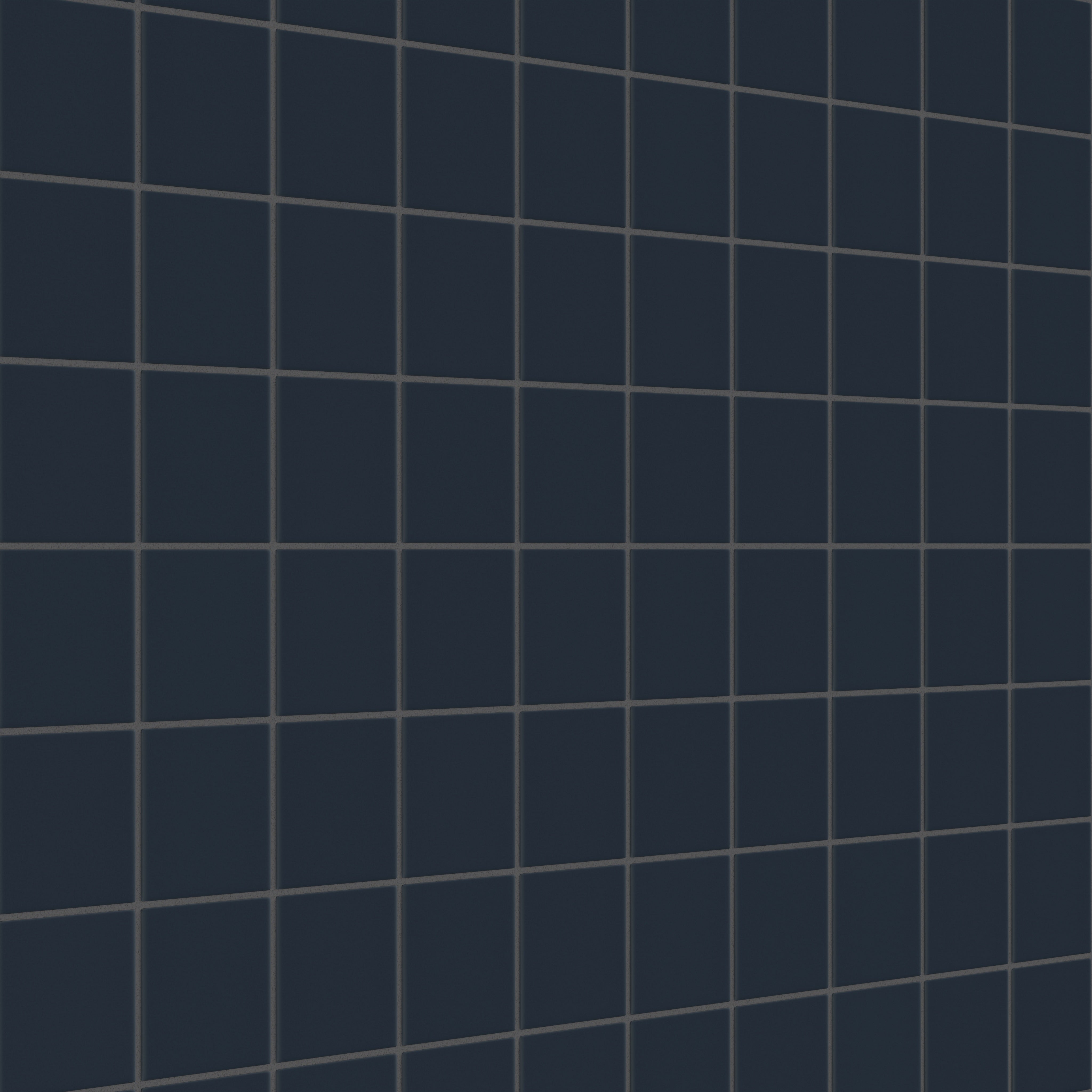 4x4 Original Ceramic Tile in Navy Blue Matte