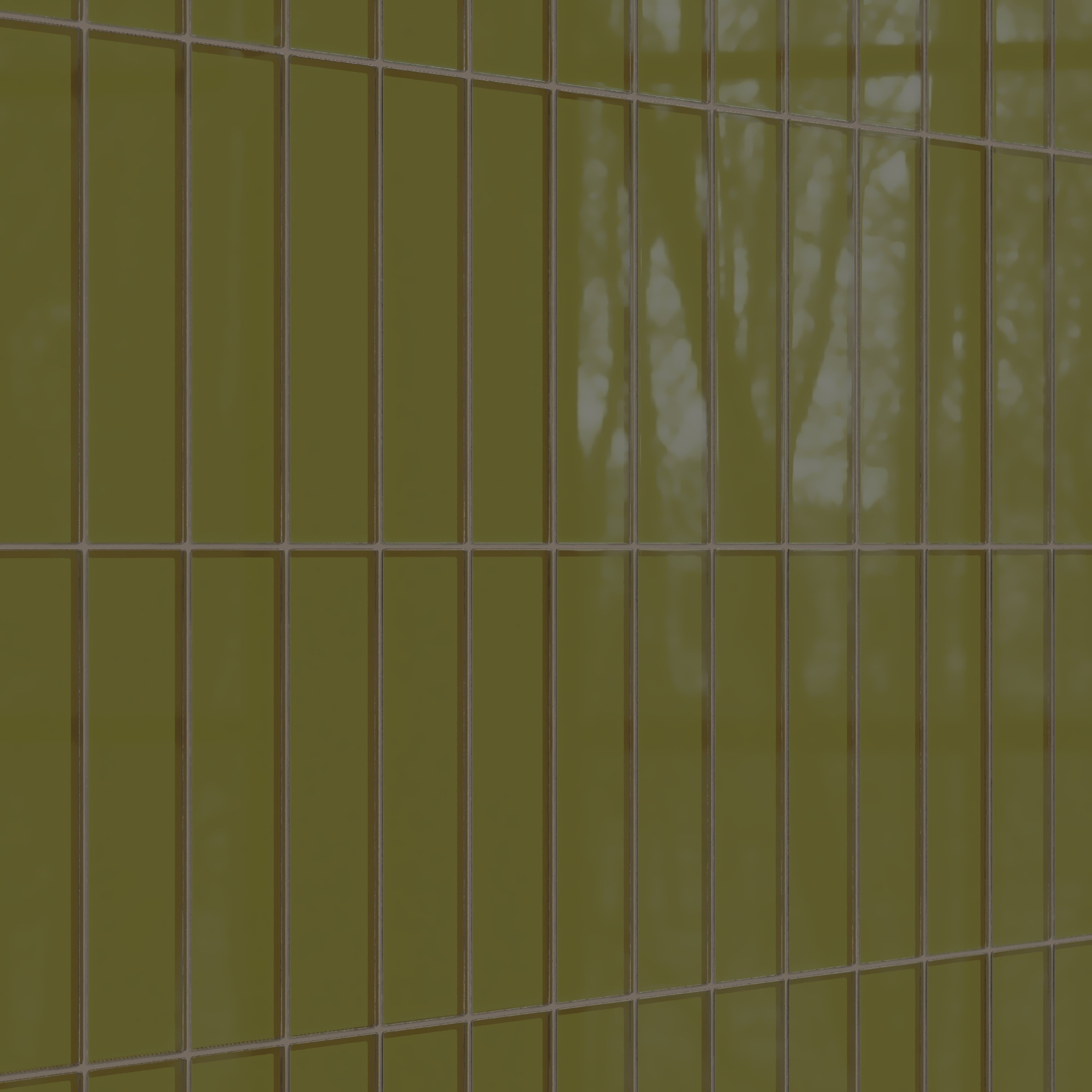 3x12 Glass Tile in Cormorant Gloss