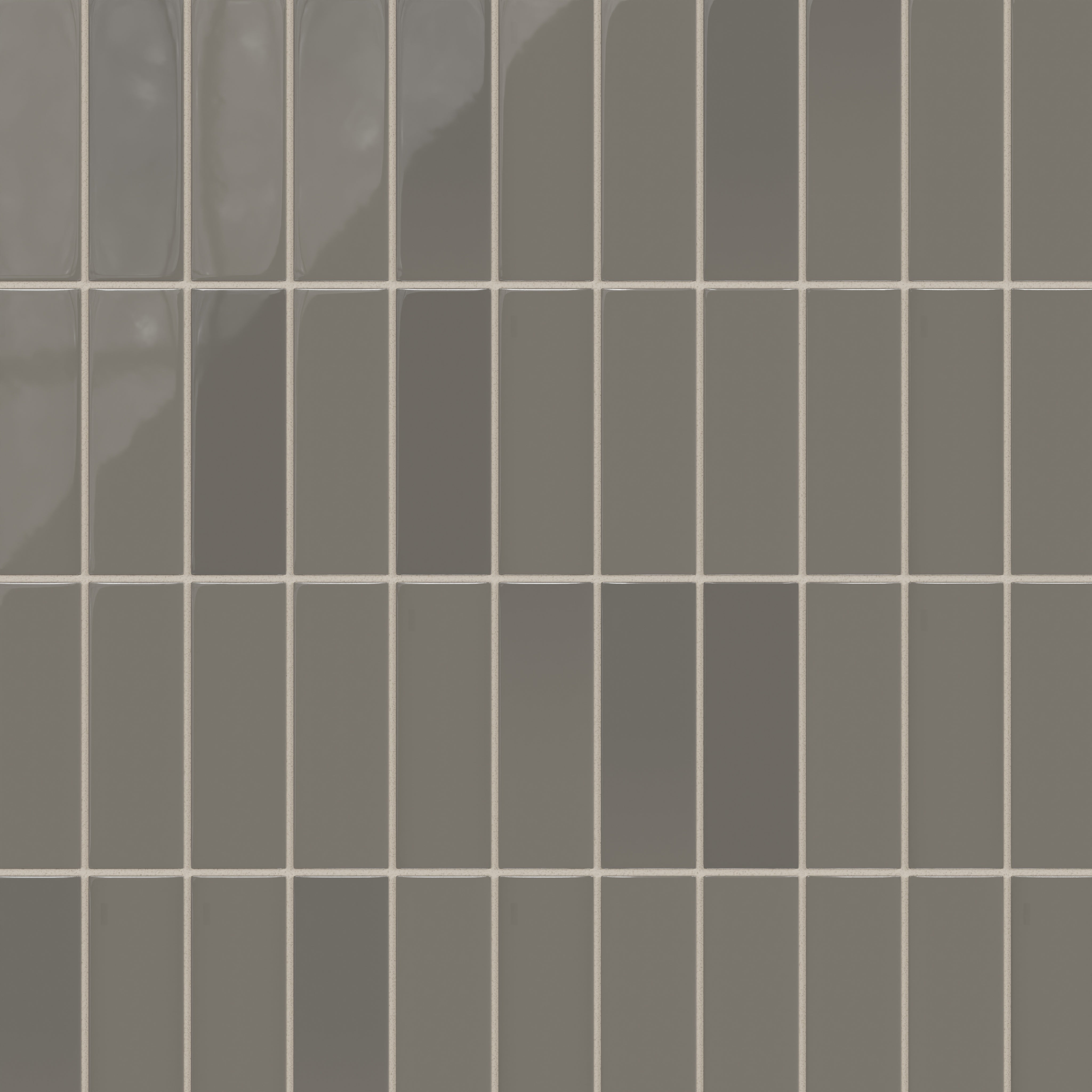 2x6 Natural Press Ceramic Tile in Timberline Gloss