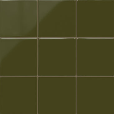 8x8 Original Ceramic Tile in Bonsai Gloss