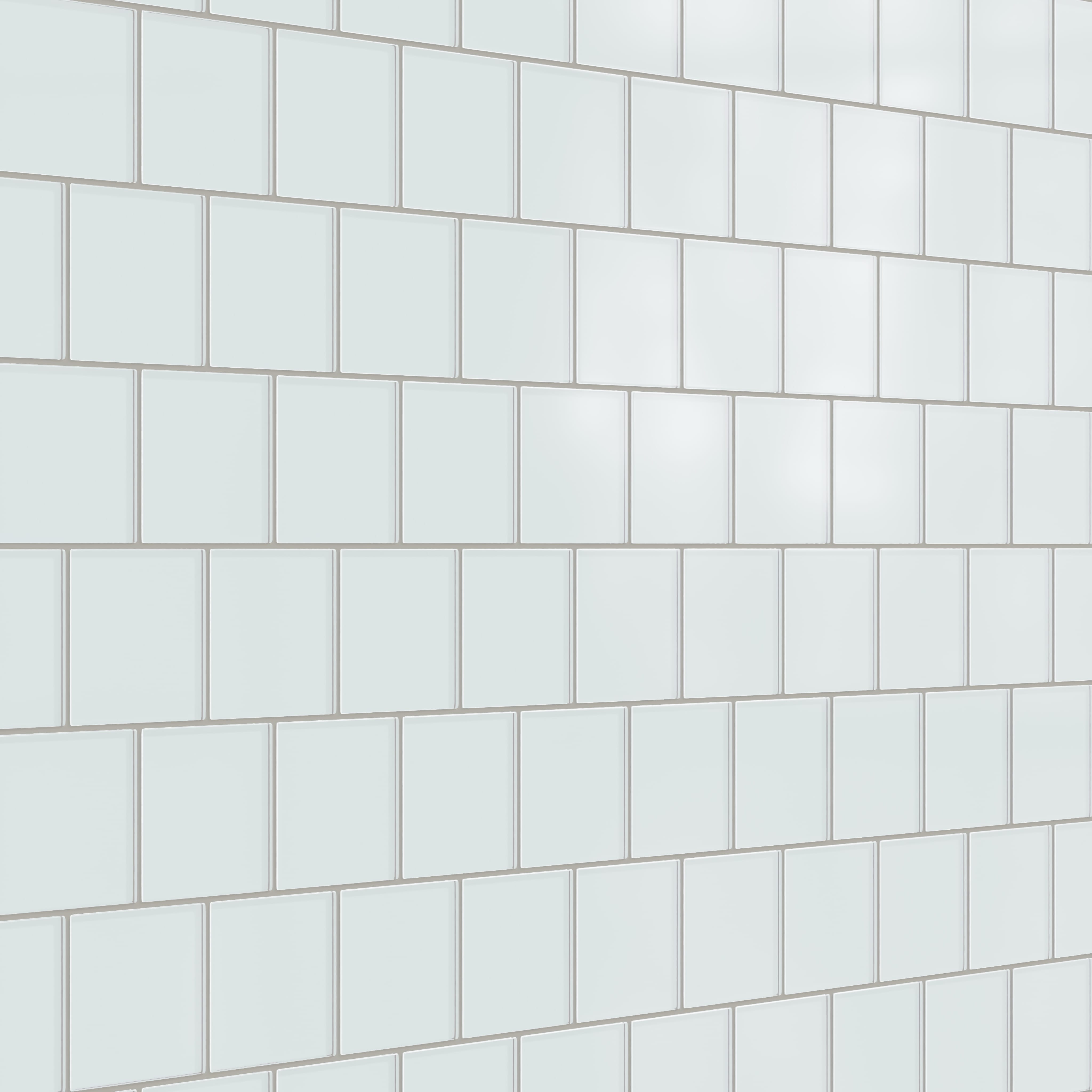 Quick Ship 4x4 Glass Tile in Warbler Matte