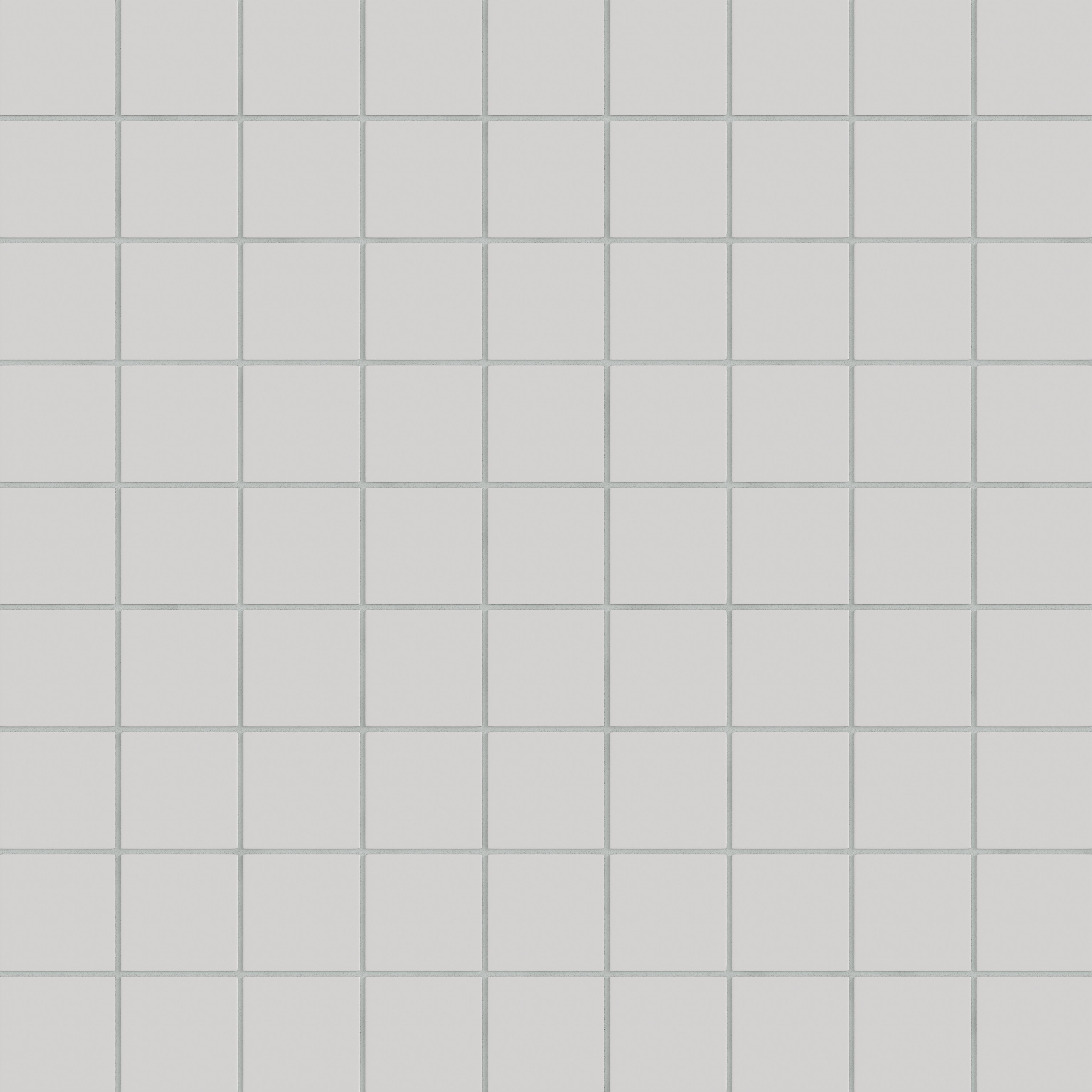 3x3 Straight Set Sheeted Natural Press Ceramic Mosaic Tile in Cloud Cover Matte