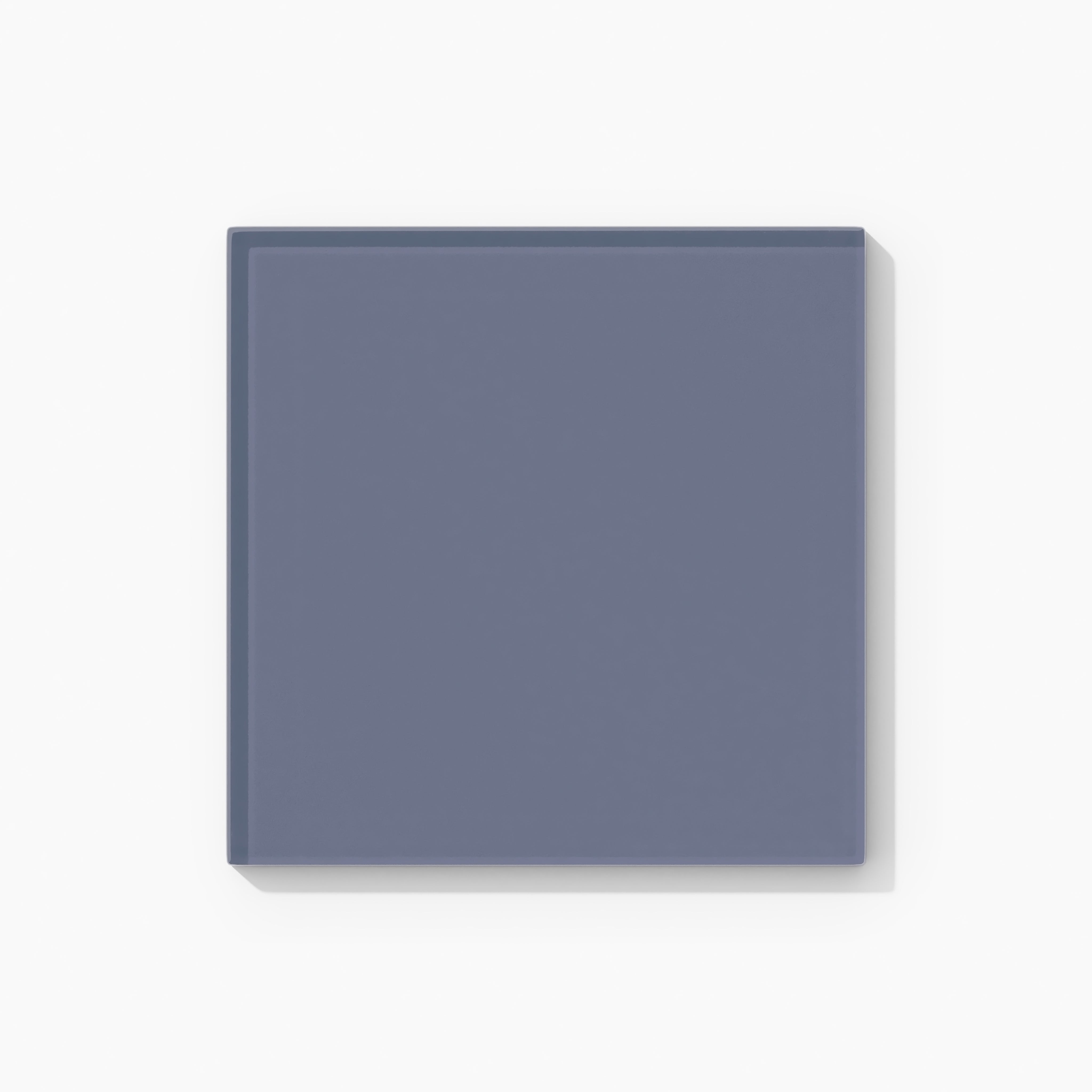 6x6 Glass Tile in Nuthatch Gloss
