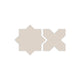 Star & Cross Original Ceramic Tile in Sand Dune Matte
