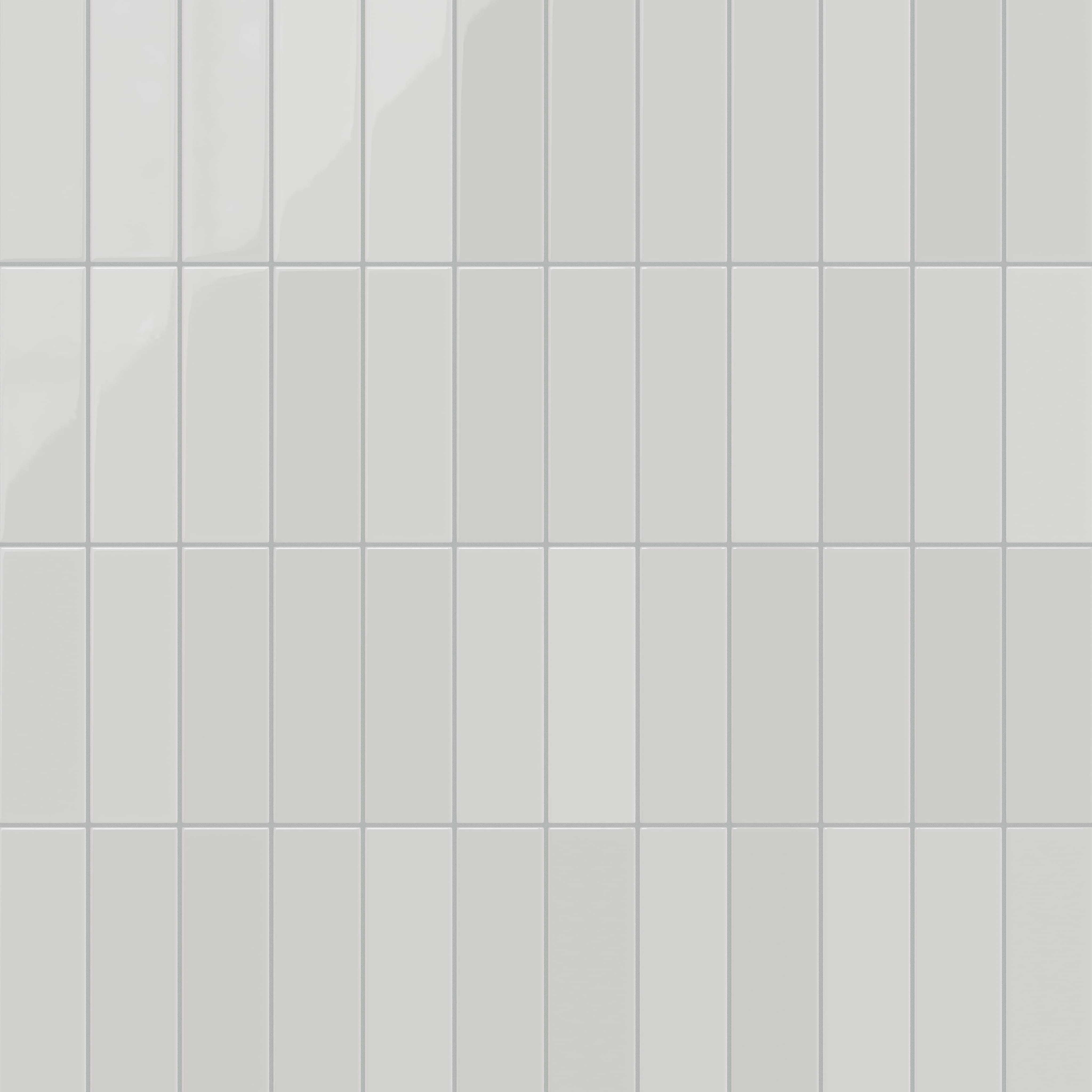 Quick Ship 3x9 Natural Press Ceramic Tile in Cloud Cover Gloss