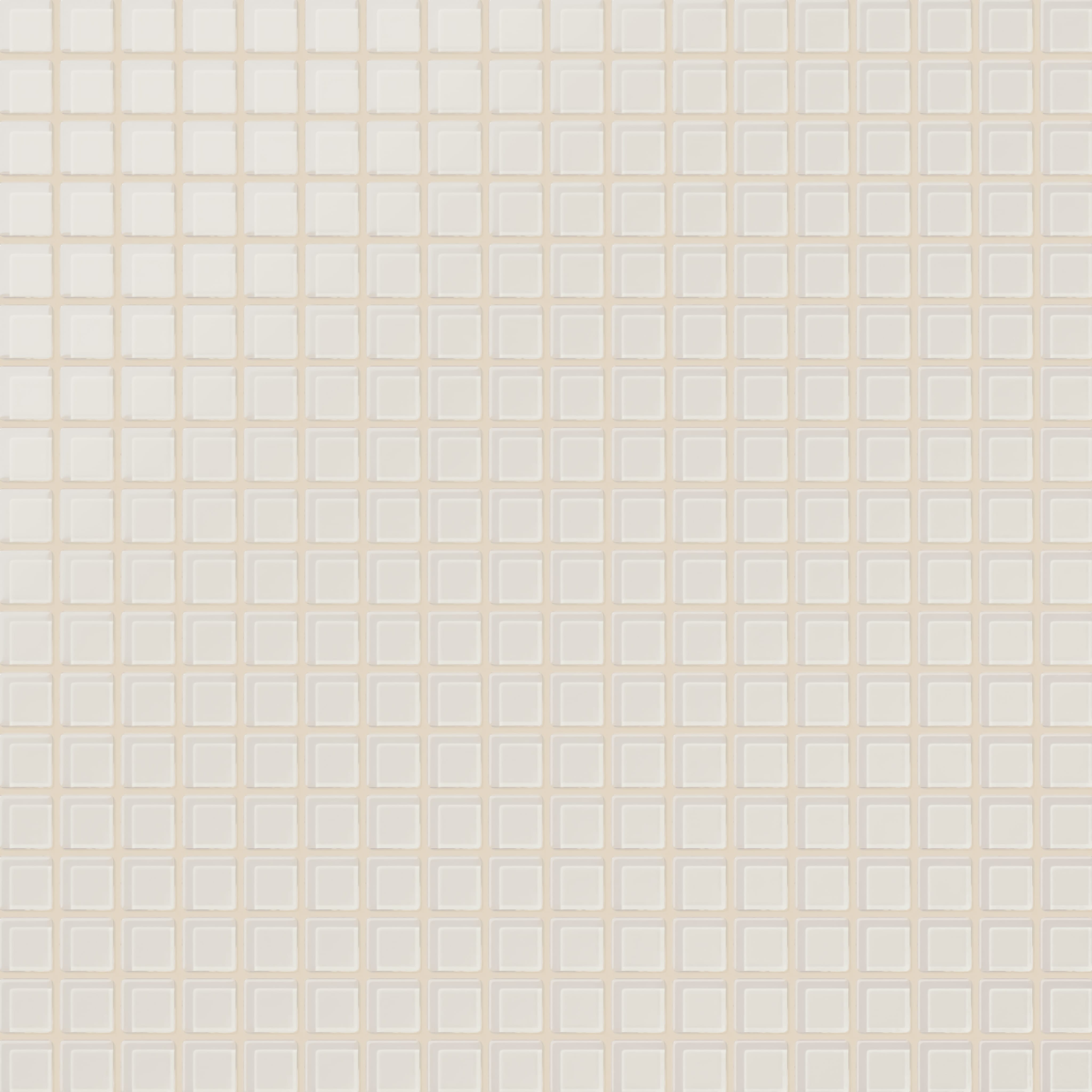 Factory Sale 1x1 Straight Set Sheeted Glass Mosaic Tile in Dove Matte