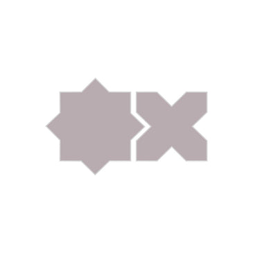 Star & Cross Original Ceramic Tile in Dust Storm Matte