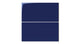 6x12 Natural Press Ceramic Tile in Ultramarine Gloss