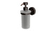 Flatiron Round Soap Dispenser in Antique Bronze
