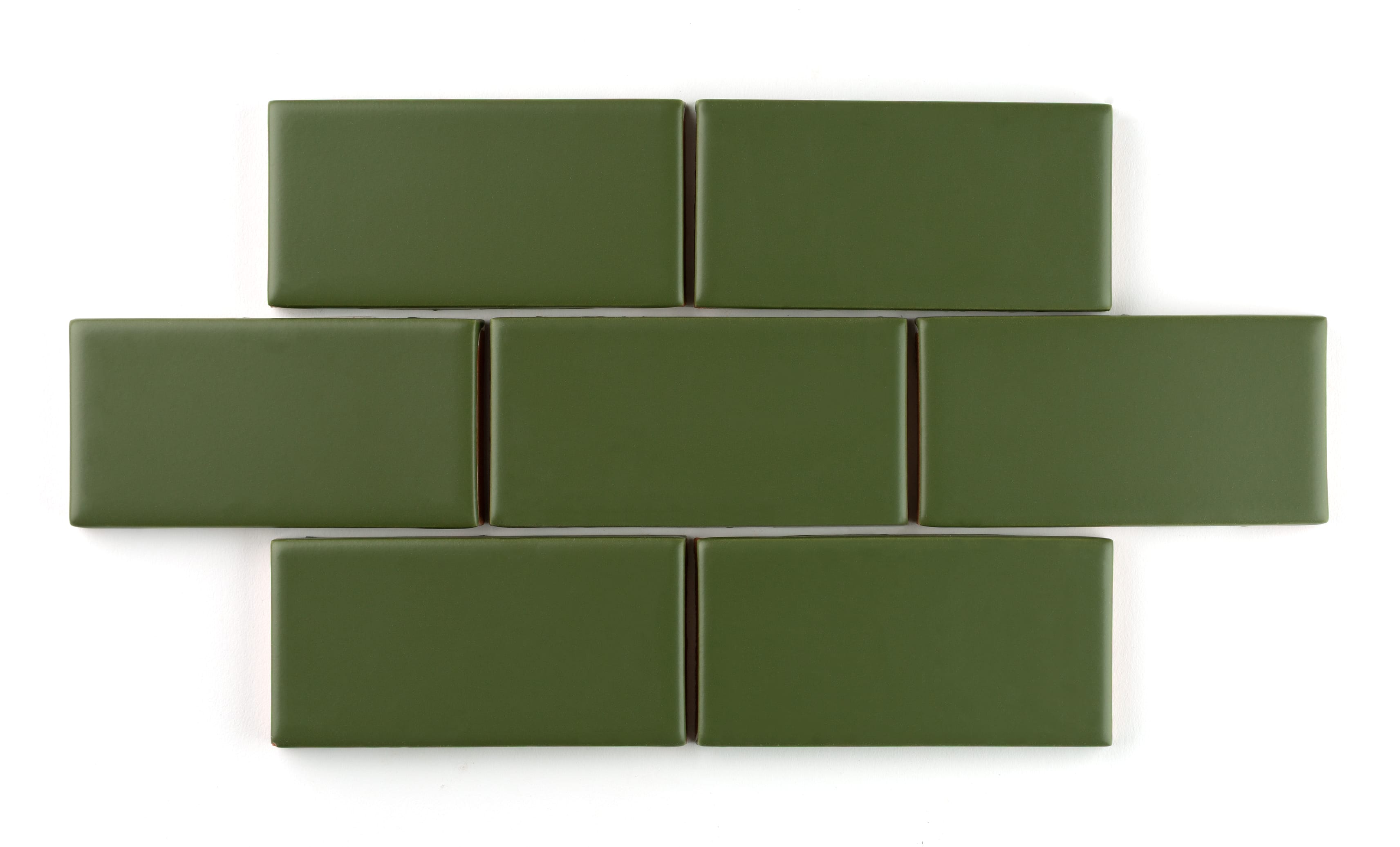 Large Diamond Original Ceramic Tile in Lone Pine Matte