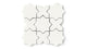 Mini Star & Cross Original Ceramic Tile in Calcite Matte